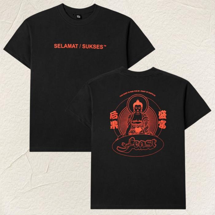 【COD】 .Feast - Selamat/Sukses T-shirt Kekasih