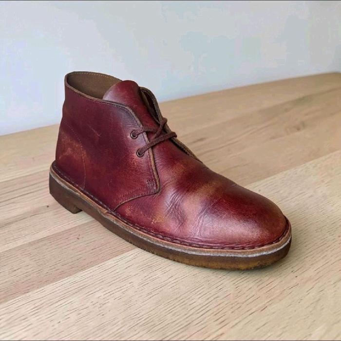 CLARKS ORIGINALS DESERT BOOT BEESWAX UK 42