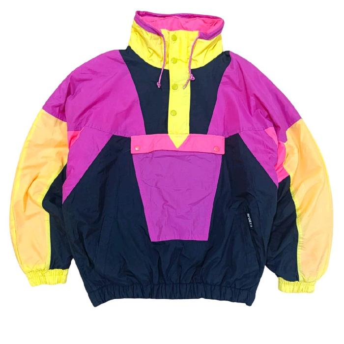 Jaket Vintage Sports Colorblock not Coogi Carhartt Dickies Stussy Uniqlo ACG