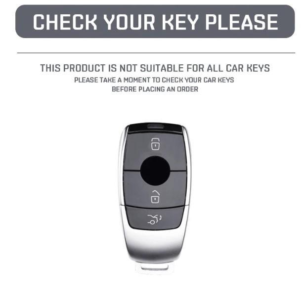 Cover Sarung Kunci Remote Carbon MERCEDES C200 C250 C300 C350 W205 W213 W222 W247