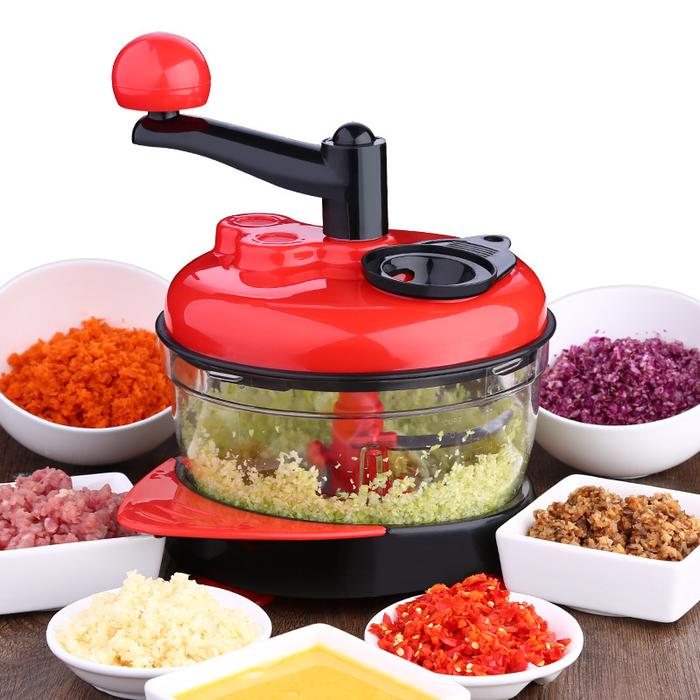 Multi-function Kitchen Manual Food Processor Household Meat Grinder Vegetable Chopper Quick Shredder