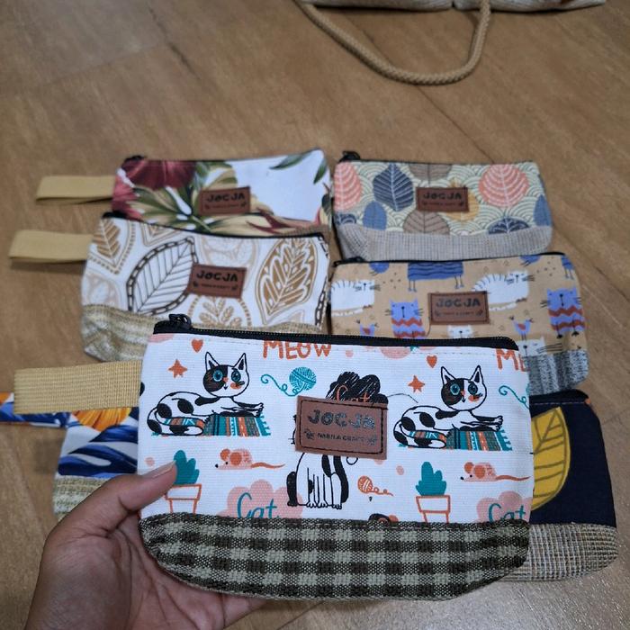 Dompet kanvas khas yogya malioboro Wanita