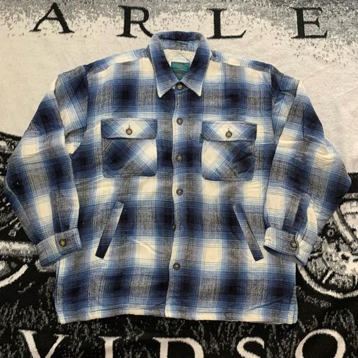 Outer Bayleaf Wool Veterano 4 Pocket Sherpa Flannel Jacket