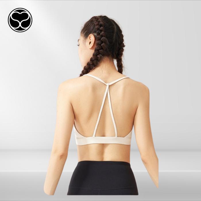 SecondShape - Jisoo Sports Bra BH Olahraga Yoga Pilates Senam Tennis Padel