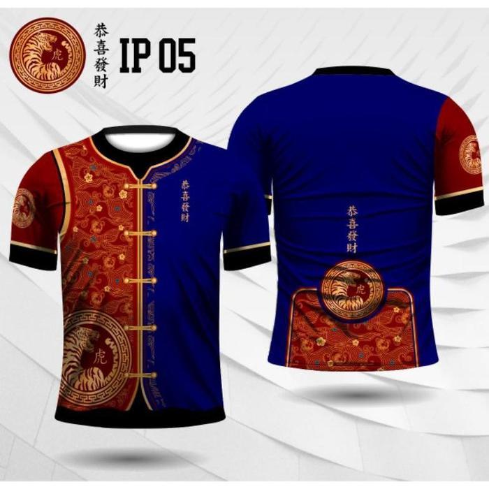 Spesial Imlek! Baju Kaos Cheongsam Imlek 2022 Jersey Imlek 2022 Tahun Tbk