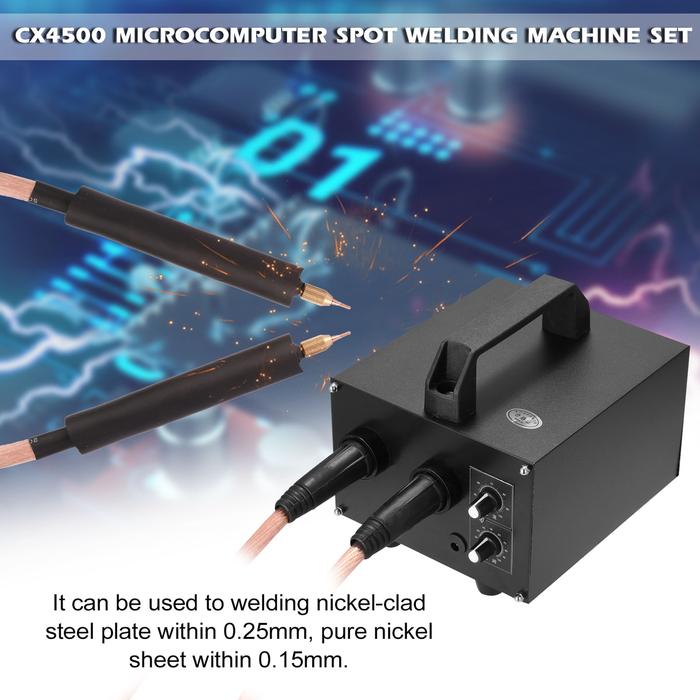 CX4500 Microcomputer Spot Welding Machine 20ms-1s Time Adjustable