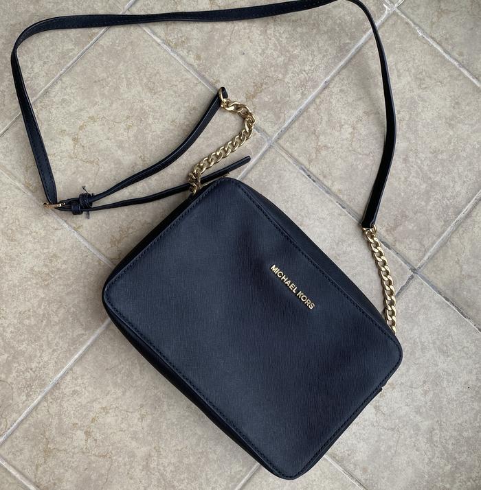Preloved MK Original Sling Bag Handbag Wanita Tas Kulit Asli