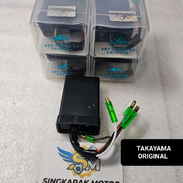 CDI ECU YAMAHA CRYPTON 4ST TAKAYAMA ORIGINAL