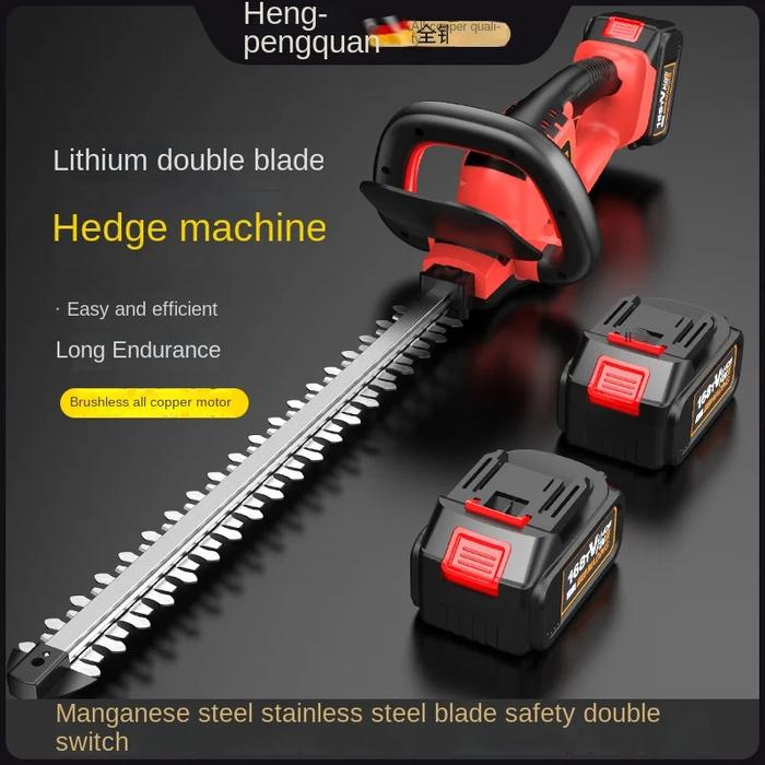 Handheld Rechargeable Lithium Battery Electric Hedge Trimmer Pruner Pruner Hedge Trimmer Tea Leaf Tr