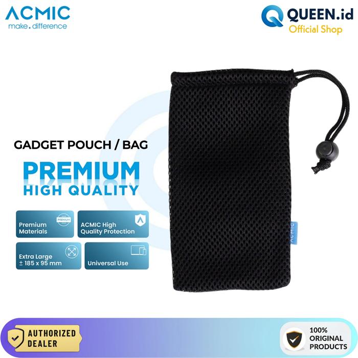ACMIC Pouch Jaring Sarung Powerbank Universal Pouch Power bank Premium Multifungsi