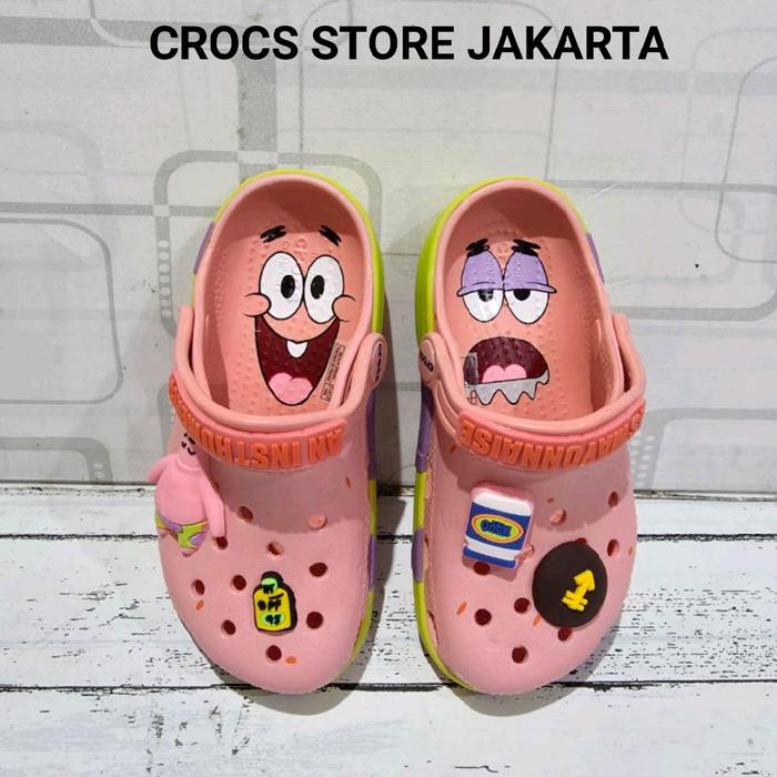 CROCS CLASSIC CLOG x SPONGEBOB PATRICK / SANDAL CROCS ANAK / SANDAL CROCS / SANDAL KEREN