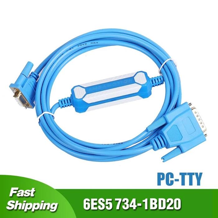 PC-TTY For Siemens S5 Series PLC Programming Cable RS232 TO DB15