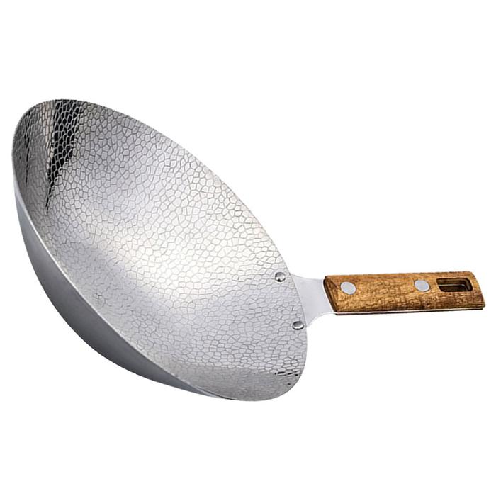 Household Frying Wok Pan Convenient Vegetable Fry Wok Restaurant