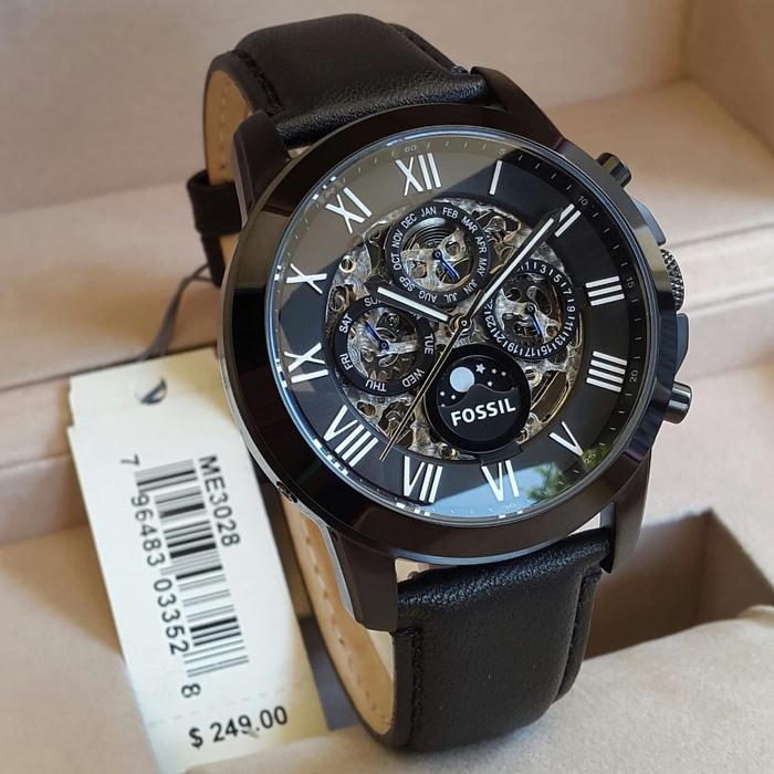 JAM TANGAN PRIA FOSSIL ME3028 GRANT AUTOMATIC ORIGINAL