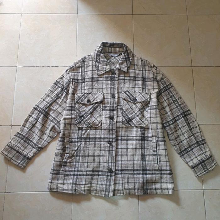 Jaket Wool Flannel Outter Second
