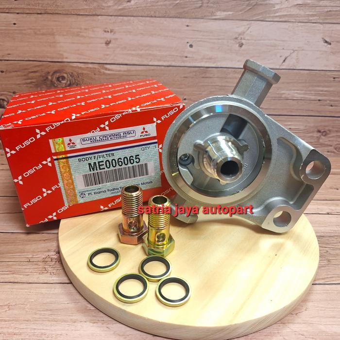 Head Fuel filter Tutup Saringan atas Canter ps125 Turbo Ps120 Ps135 ragasa