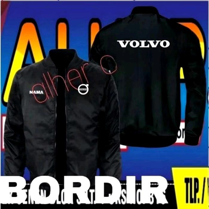 Jaket bordir satuan jaket bordir request bisa satuan Volvo jaket bomber Volvo jaket Volvo jaket kerj