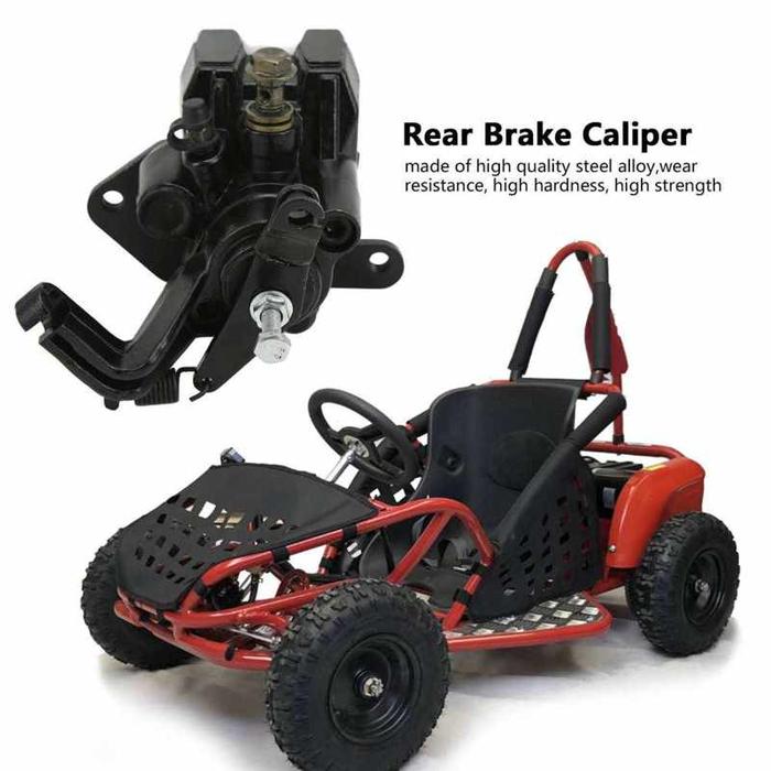 Kaliper Rem Belakang Sepeda Motor dengan Bantalan Rem Alloy Baja