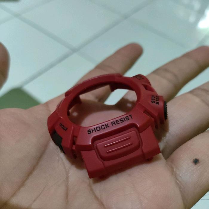 BEZEL G-SHOCK MUDMAN G-9000-4 MERAH USED
