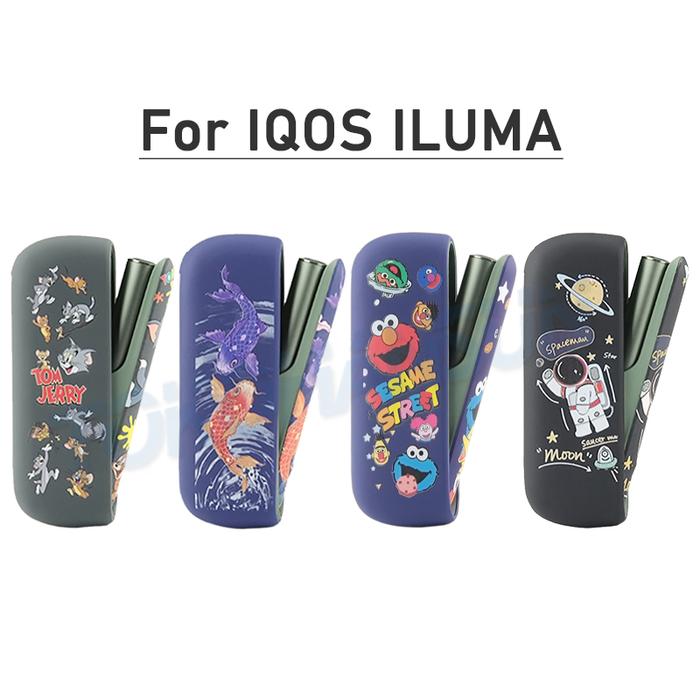 New Soft Silicone Case for IQOS ILUMA With Side Door Cover Full