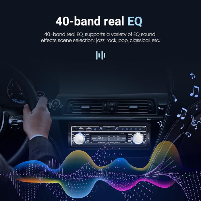 MP3 Player USB AUX Car Radio Stereo MP3 Player Bluetooth-compatible
