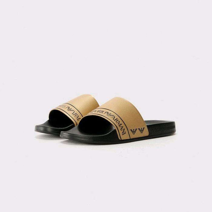 SANDAL PRIA -'ARMANI EMPORIO EA7 SLIDES ORIGINAL AUTHENTIC