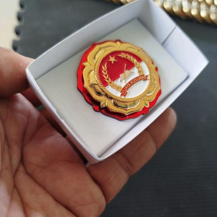 brevet wing ajen vijaya kusuma dasar akrilik mika Clips