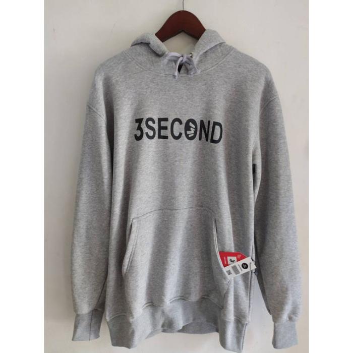 HOODIE 3SECOND PULL COTTON BUKAN FLEECE