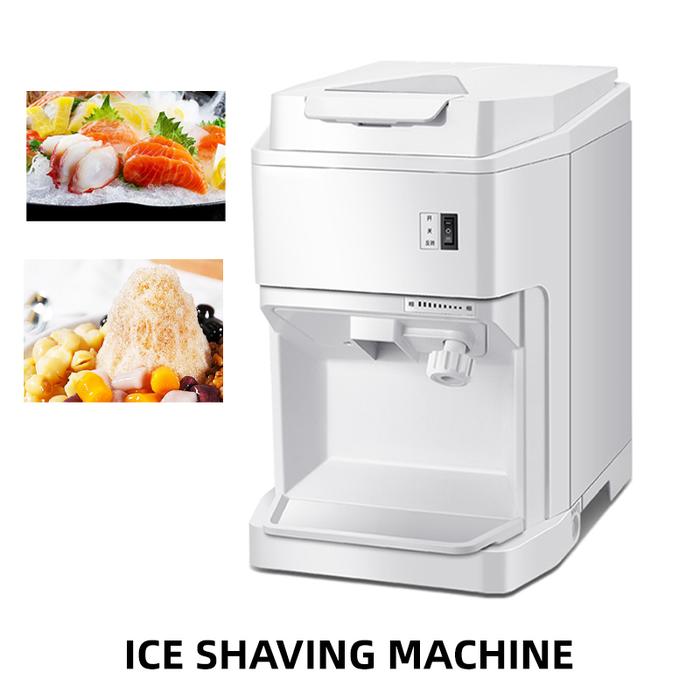 Commercial ice shaver dessert shop ice breaker adjustable thickness