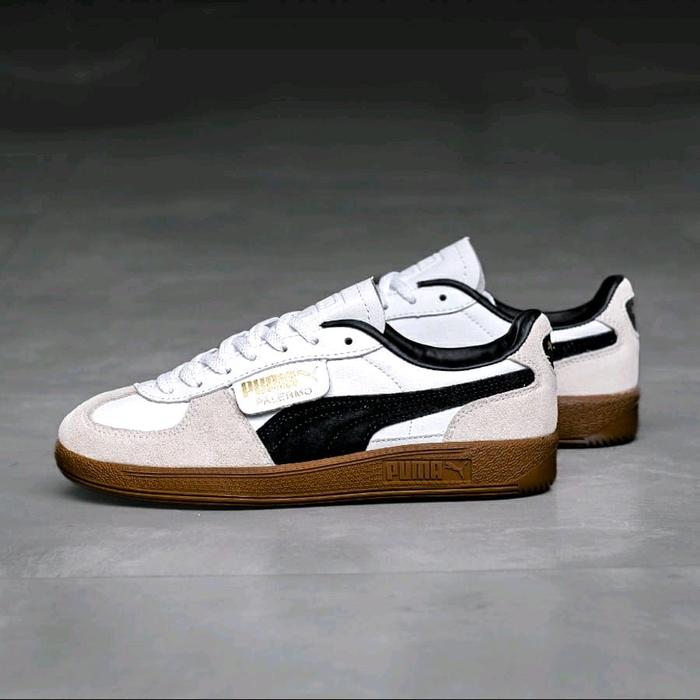SEPATU PMA PALERMO WHITE PAVOR GREY BLACK GUM
