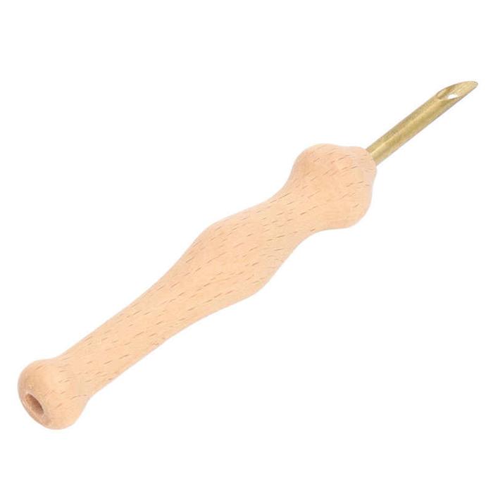 Punch Needle Kit 5mm Punch Needle Embroidery Set with Wooden Handle