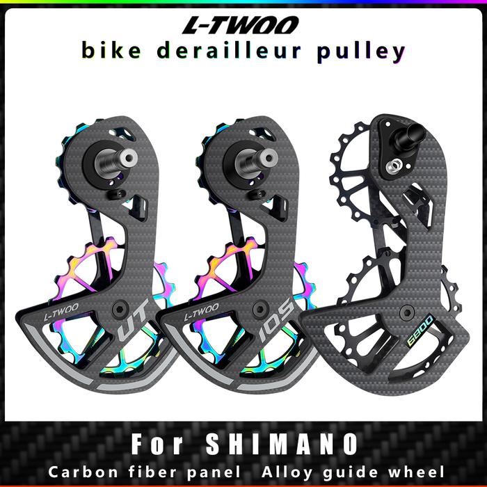 LTWOO UT Bicycle Ceramic Bearing Carbon Fiber Jockey Pulley Wheel Set