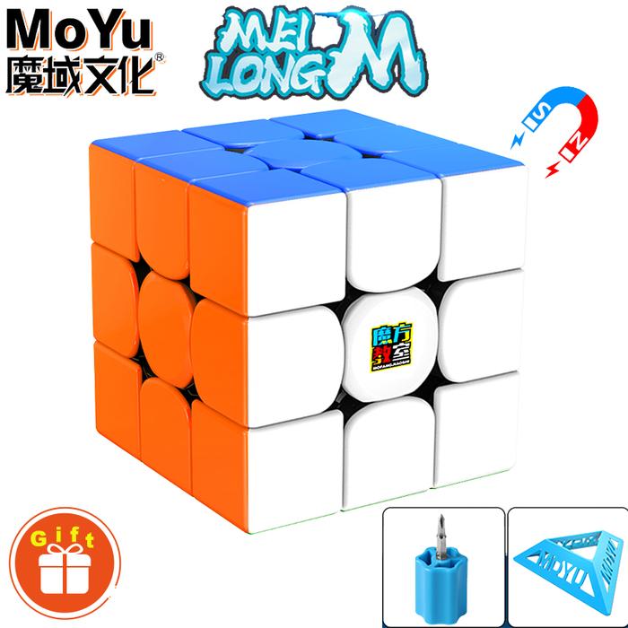 MoYu WeiLong WR Maglev 3X3X3 Kubus Ajaib Magnetik 3 × 3 Puzzle