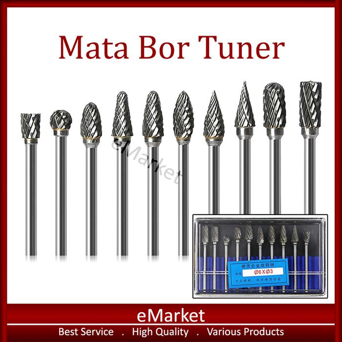 Mata Bor Tuner Cun / Tunner Porting Cuner Tungsten Carbide