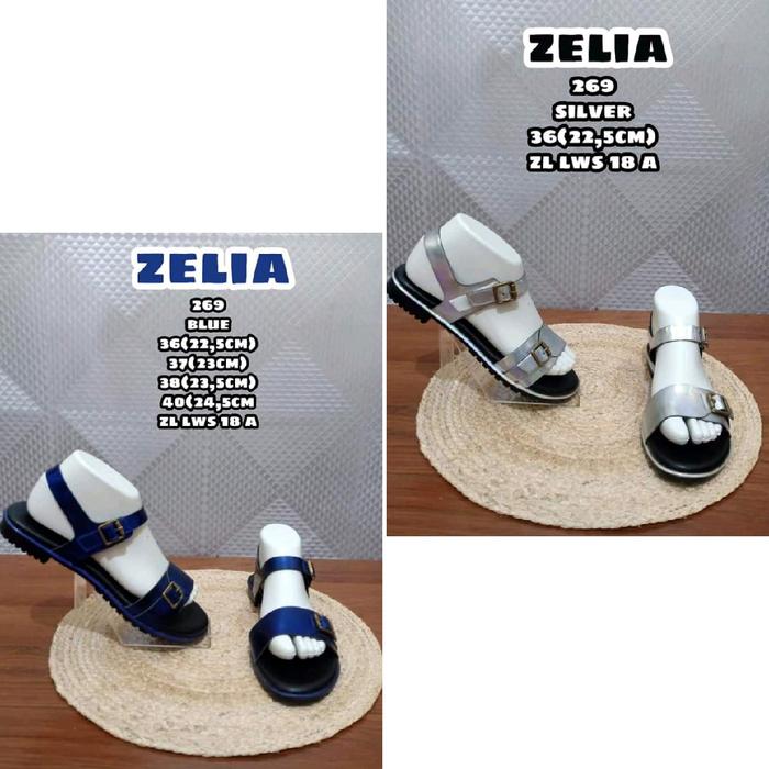 SANDAL WANITA BY ZELIA BISA BAYAR DI TEMPAT