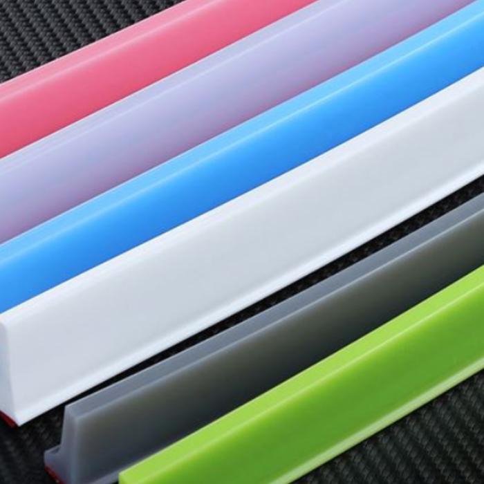 Collapsible Bathroom Water Stopper Flood Barrier Silicone Water