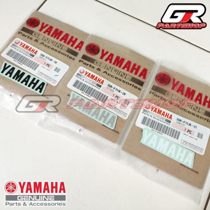 list striping stiker yamaha satuan tameng kiri kanan, ped sambungan body mio sporty smile ori ygp or