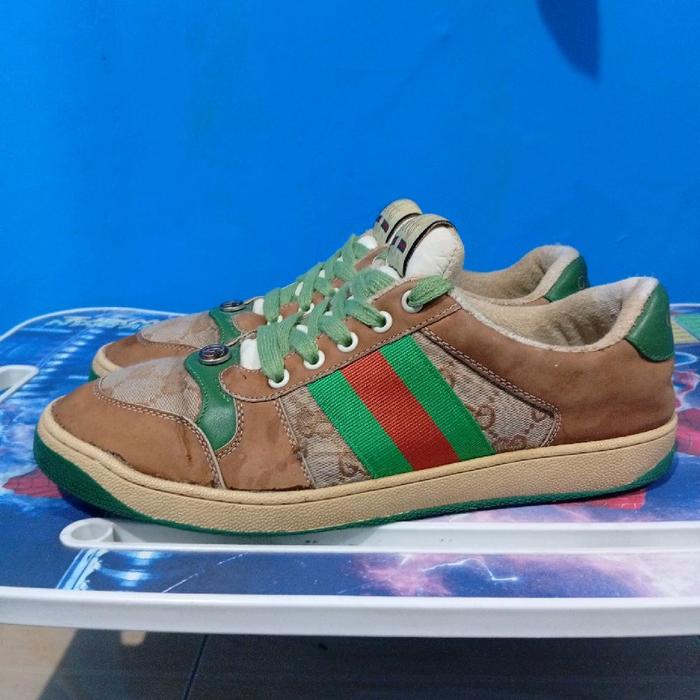 sepatu second kasual gucci size 43 insol 275