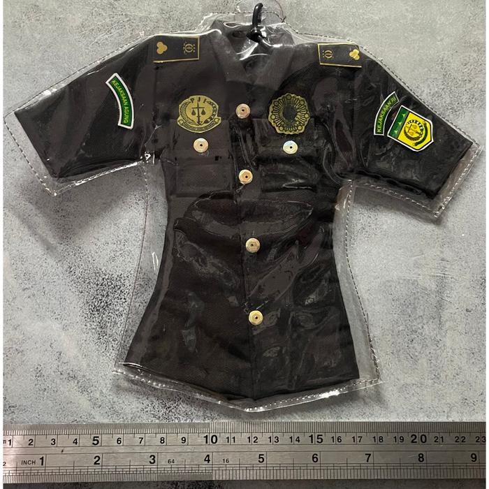 Miniatur Baju Kejaksaan Ri - Miniatur Pakaian Jaksa - Gantungan Mobil Baju