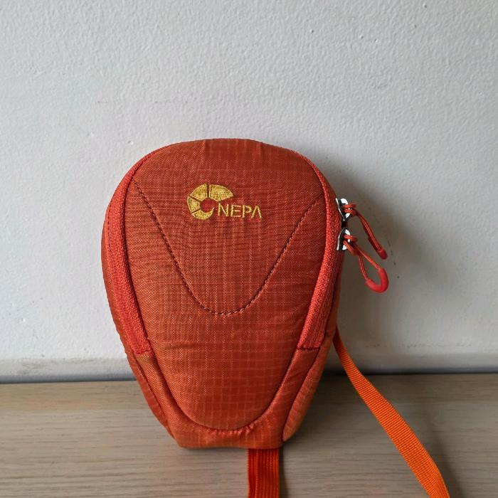 Tas Selempang pinggang 2way unisex mini Nepa orange sling bag