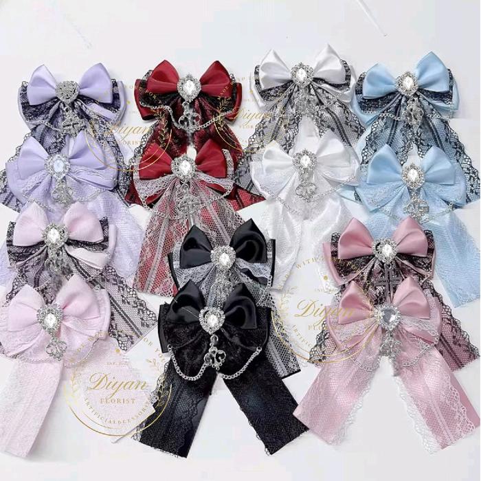pita lightstick // pita brooch // ribbon lightstick // ribbon brooch