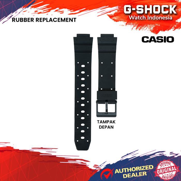 Tali Karet Rubber Strap Casio W213 Lw200 La201 Ldf51 Aq180Wd