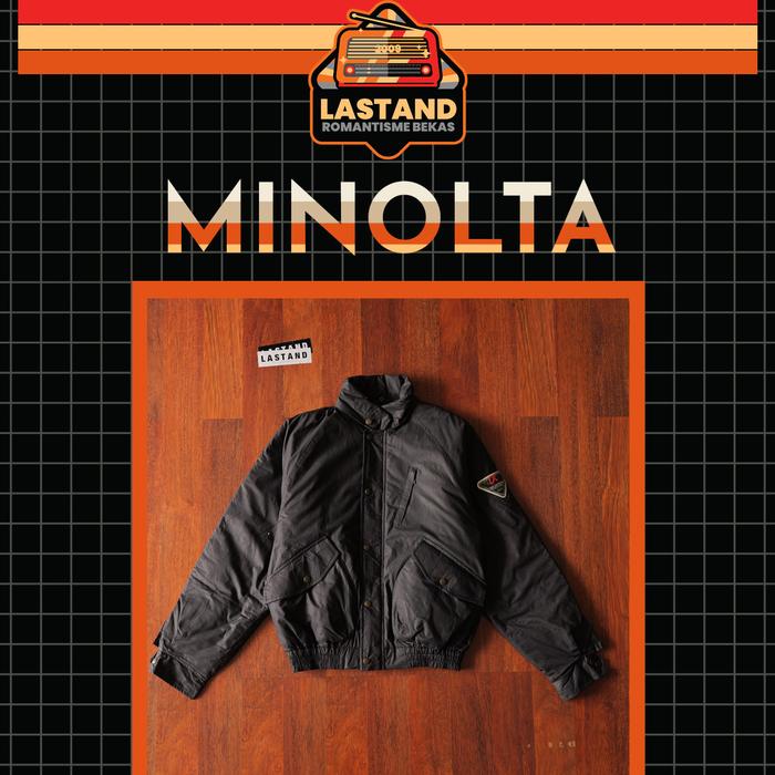 Jaket Vintage Retro Kamera Photography MINOLTA