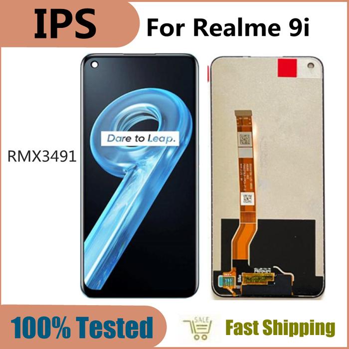 6.6" 100% Tested For Realme 9i RMX3491 LCD Display Touch Screen