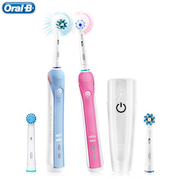 Oral B Pro2000 Electric Rechargeable Toothbrush Adult 3D Rotating