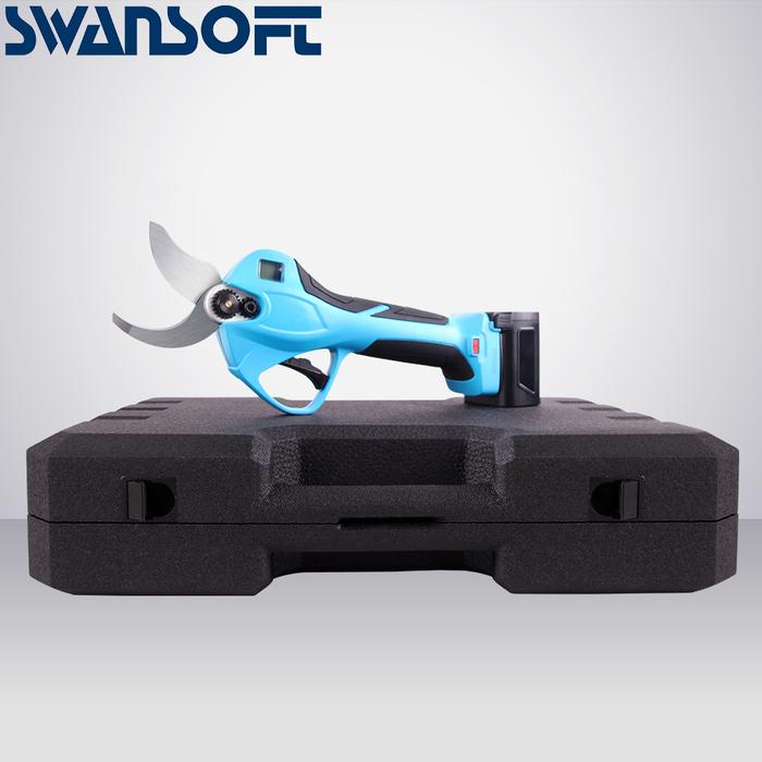 SWANSOFT Electric pruning shears electric garden shears cordless