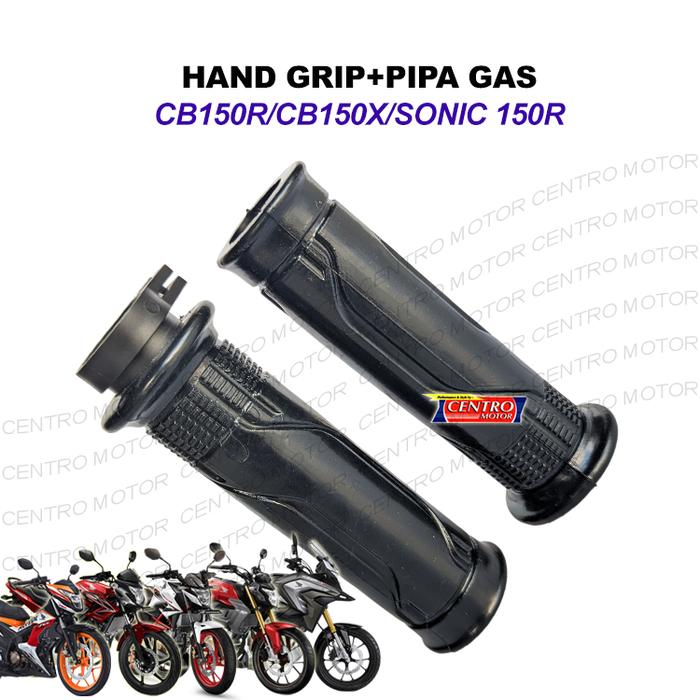 Hand Grip+Pipa Gas CB150R OLD/NEW/CB150X/SONIC 150R.