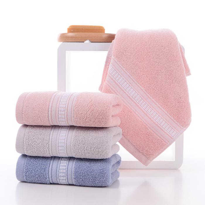 Thickened cotton bath towel Absorbent face towel Adult bath towel
