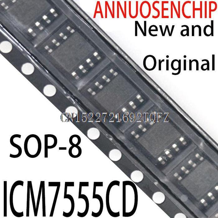 200PCS New and Original 7555CD 7555ID SOP8 ICM7555CD ICM7555ID