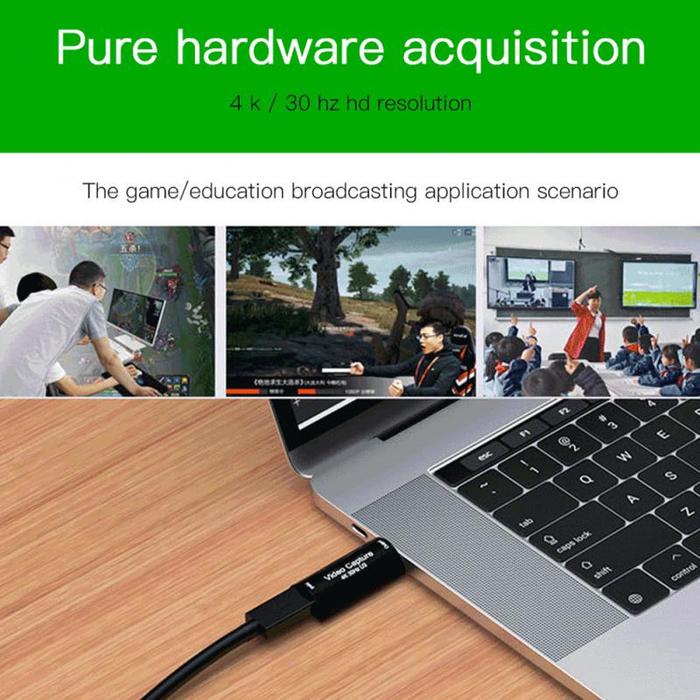 New 4K Video Capture HDMI-compatible Capture Card USB 3.0 2.0 60FPS